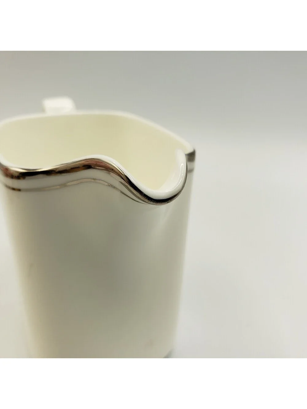 Vintage Royal Doulton Platinum Concord Creamer Replacement Bone China